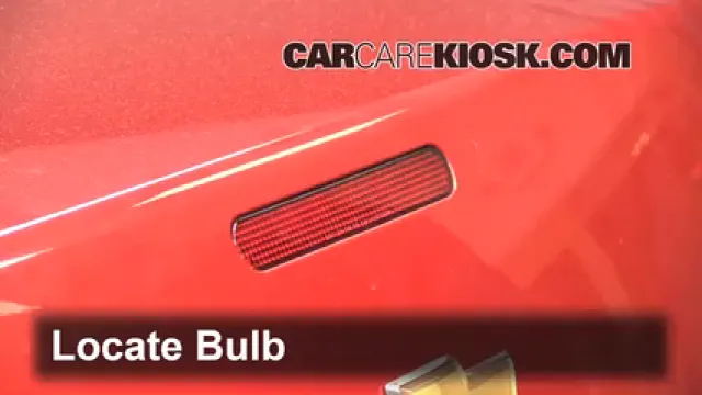 2013 Chevrolet Impala LT 3.6L V6 FlexFuel Éclairage Feu de freinage central (remplacer l'ampoule)